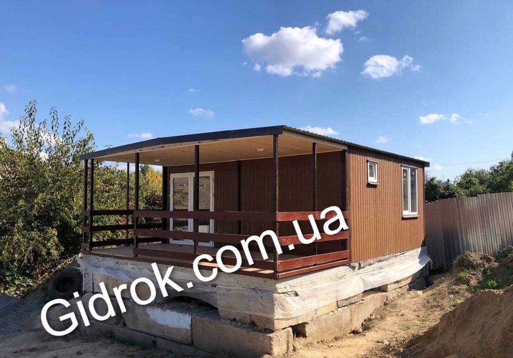 Дачный, садовый домик, дача, модульный дом