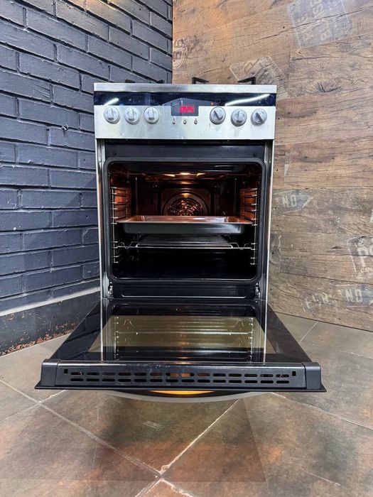 Комбінована плита Amica (газова з електро духовкою) з гарантією. Склад