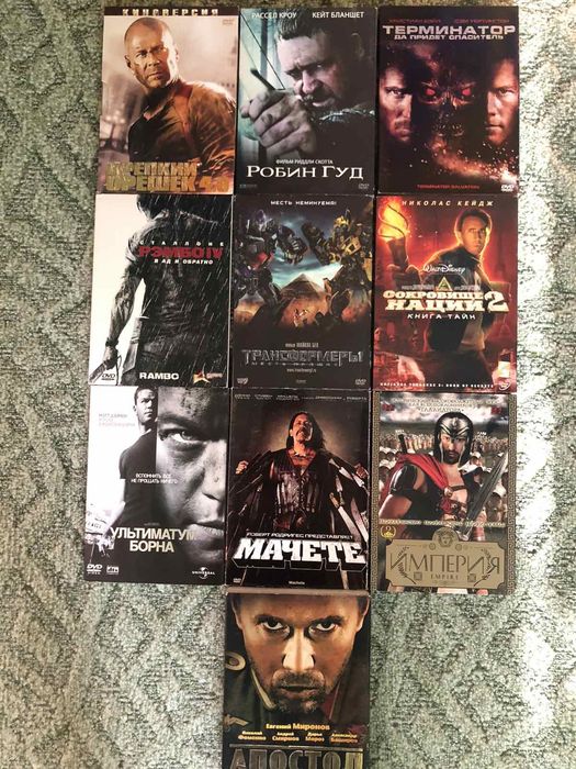 DVD150枚　まとめ売り Фильмы, мультфильмы,караоке на DVD дисках 150 шт.: 20 грн. - CD