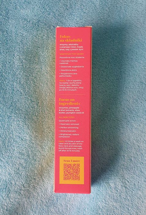 Pure by Clochee Easy Peel: Wygładzający peeling enzymatyczny do twarzy
