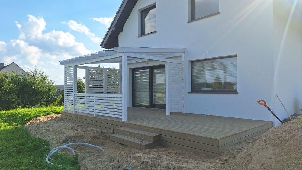 Tarasy ,zadaszenia , altany .wiaty , balustrady.