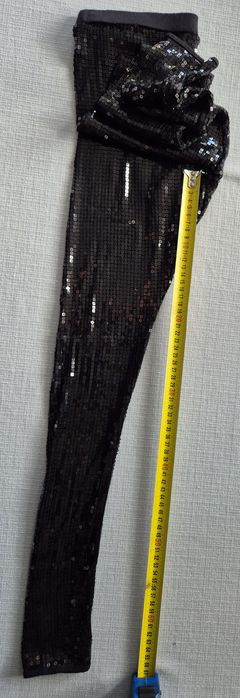 Cekinowe legginsy rozm. 152 /12 lat