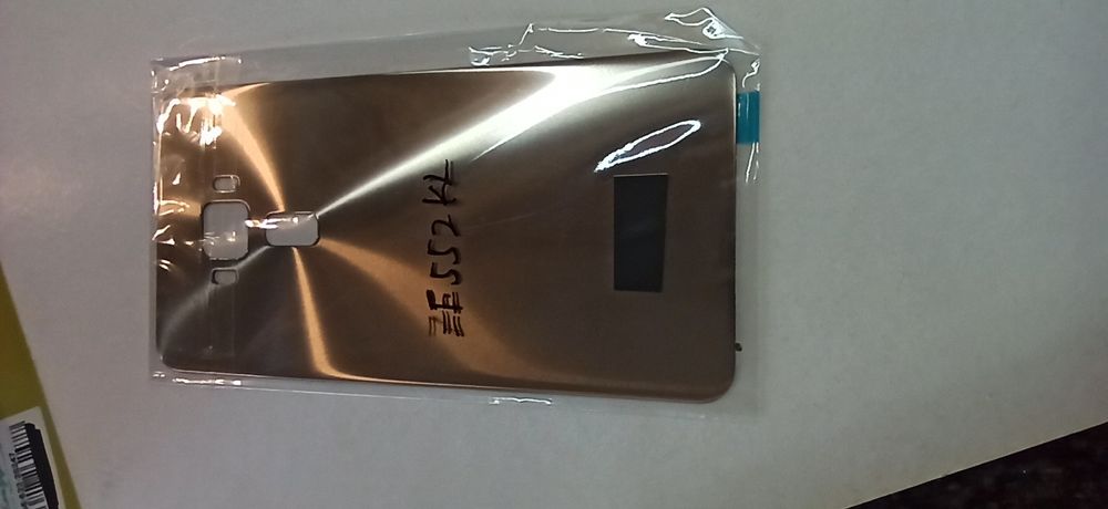 Tampa traseira dourada nova para ASUS ZenFone 3 de 5.5"