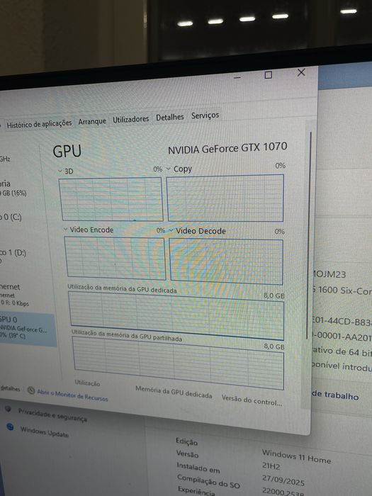 Pc Gamer Ryzen 5 | Gtx 1070 | 16Gb Ram