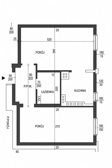 2-pokojowe mieszkanie Trzebinia
