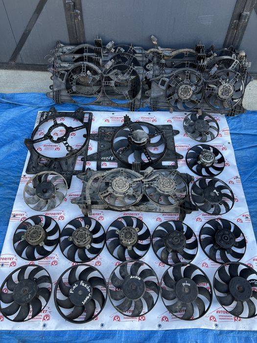 Вентилятор моторчик радіатор фіат добло скудо фіоріно