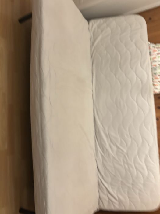 Tapczan stan idelany 140/200 ikea 3 osobowa z materacem