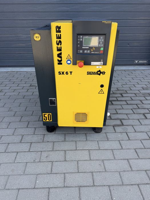 Kompresor śrubowy Kaeser SX 6 T 4KW 11 bar osuszacz