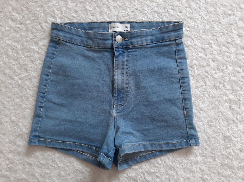 SINSAY spodenki jeansowe jak nowe r. 36