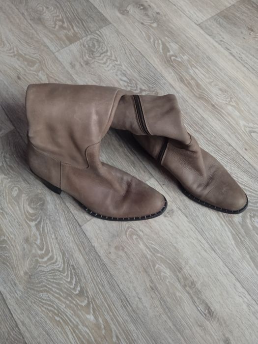 Buty kozaczki 37 brązowe