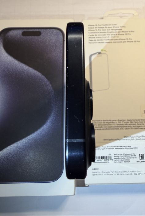 iPhone 15 pro 256gb Blue Titanium