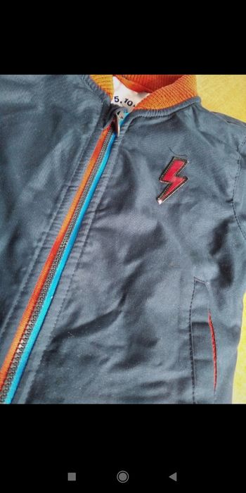 Kurtka dla chłopca rozmiar 80