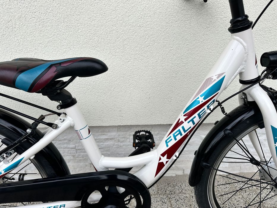 Rower FALTER- Koła 20, aluminiowy, Shimano Nexus 3b, prądnica w kole, na pasek