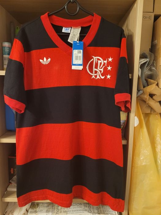 Koszulka sportowa Flamengo Adidas 1981 Repro
