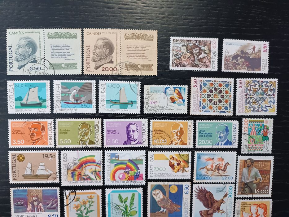 Selos de Portugal, 50 selos de 1979 a 1981
