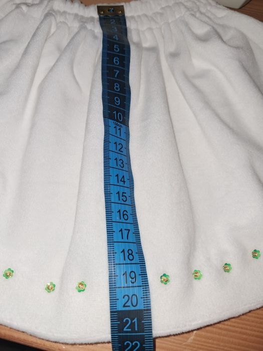 Gorset do chrztu góralski komplet