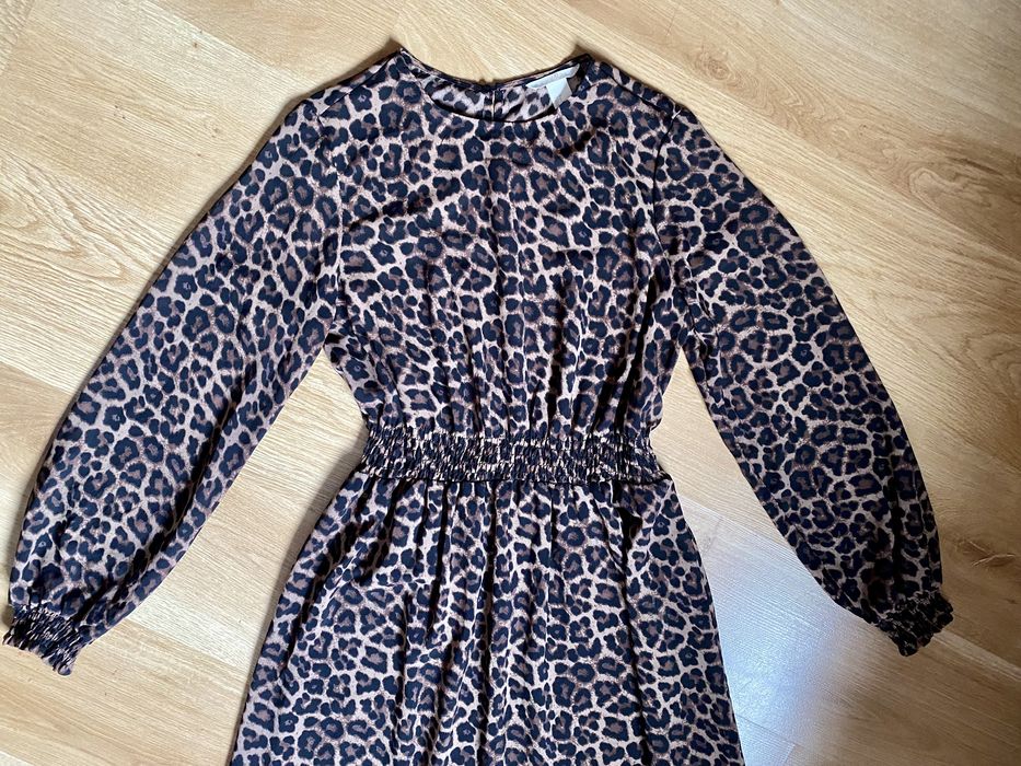H&M sukienka 38 M pantera centki