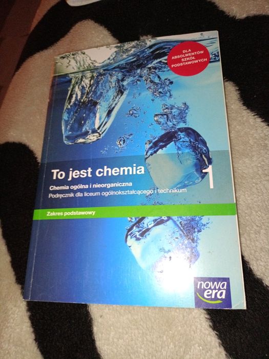 Książka do chemii nowa era dla 1 klas