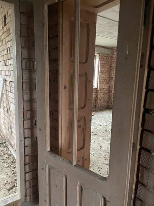 Двері деревяні , нефарбовані