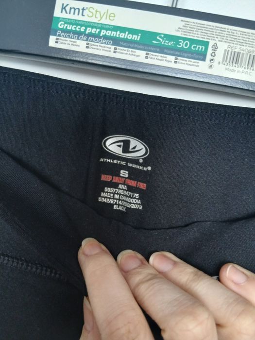 Leginsy sportowe damskie nowe S 36