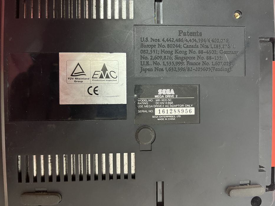 Consola sega megadrive 2 para peças