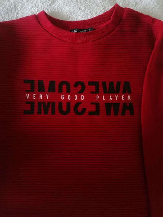 Bluza ciemnoczerwona INEXTENSO na 10 - 12 lat