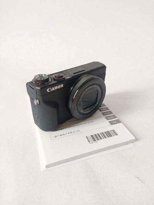 Фотоапарат Canon PowerShot G7 X Mark III Black + мікрофон + карта