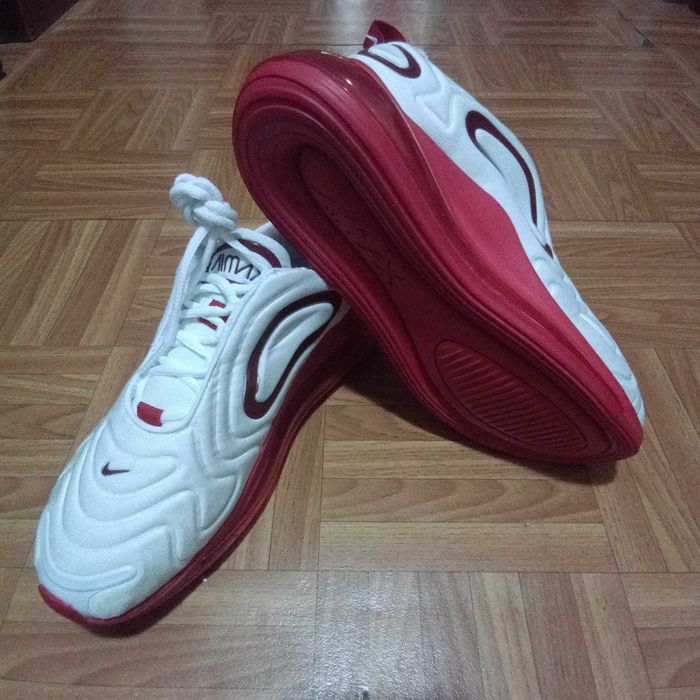 Tênis NIKE AIR MAX 720 SE W “WHITE/GYM RED” novos a estrear