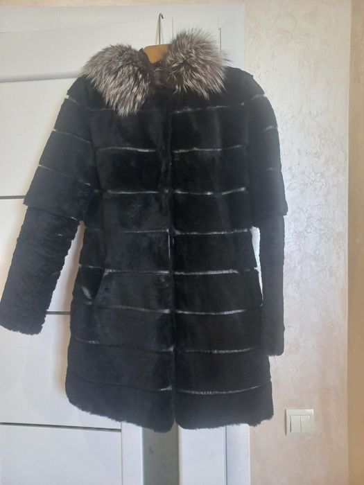 Натуральна шубка кролик