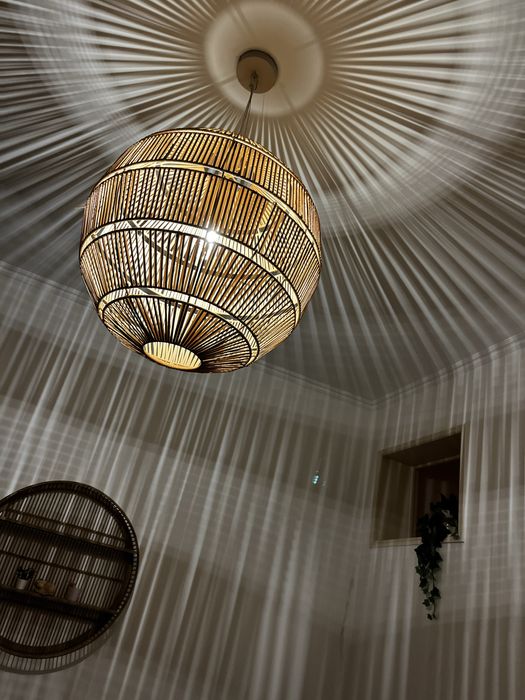 Candeeiro de teto verga