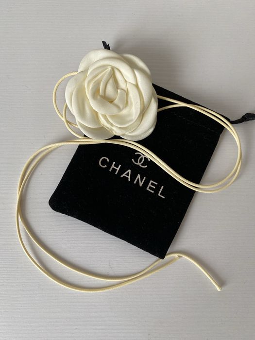 Елегантний чокер / пояс із квіткою, стильный чокер / пояс с цветком