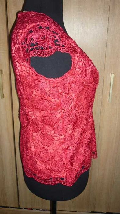 Yaly couture- gipiurowa bluzka r; L