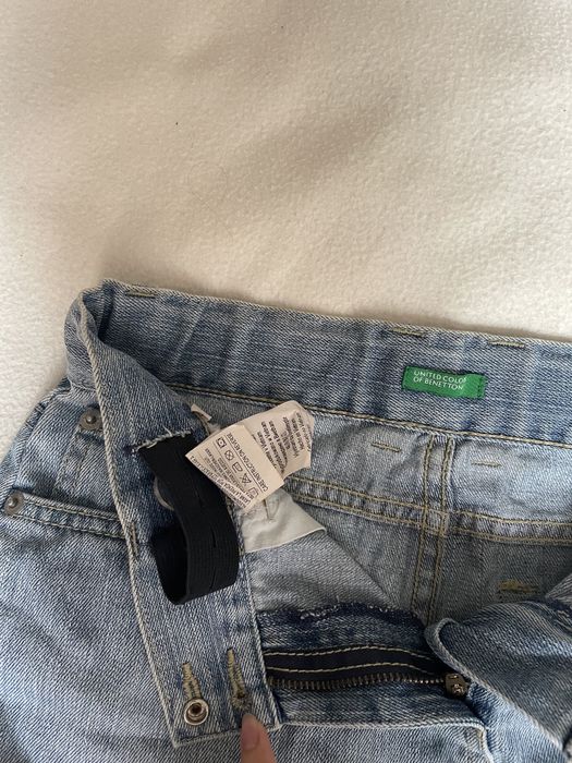 Джинсова міні спідниця 100% котон