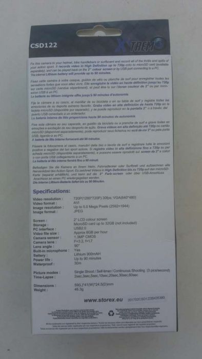 Máquina desportiva Storex