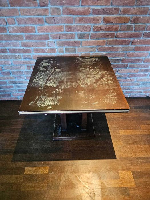 Stół kawiarniowy/restauracyjny 84x84 – solidny i mocny 25szt