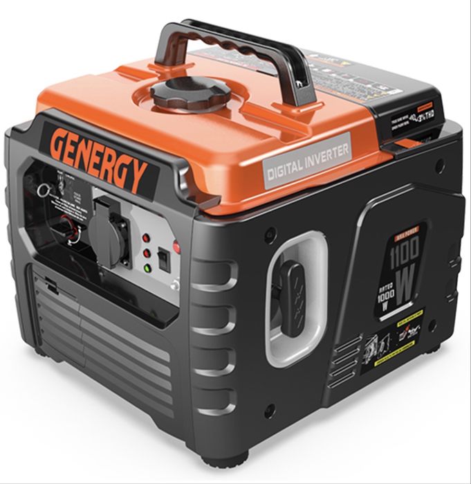Gerador inverter a gasolina arranque manual 1000/1100 W Genergy Limited 1000i