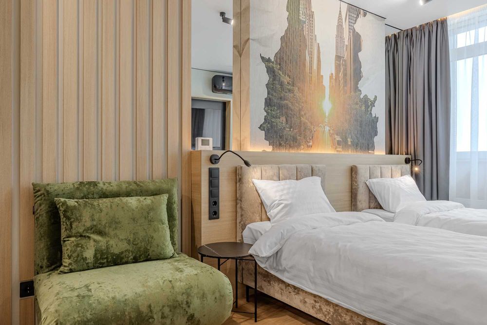 ‼️Сучасні апартаменти з прибиранням в ЖК Manhattan City, Охматдит‼️