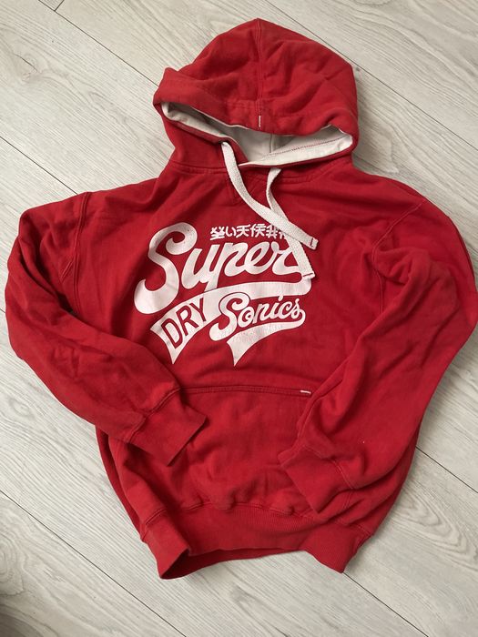 Червоний світшот, y2k