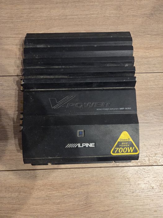 Subwoofer, tuba, wzmacniacz ALPINE 700W