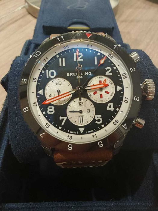 Zegarek Breitling Avi B04 Chronograph Gmt 46 Super Mosquito full set