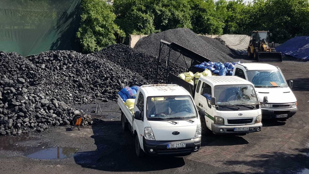 Węgiel groszek , ekogroszek 27MJ lub 29MJ luzem i worki