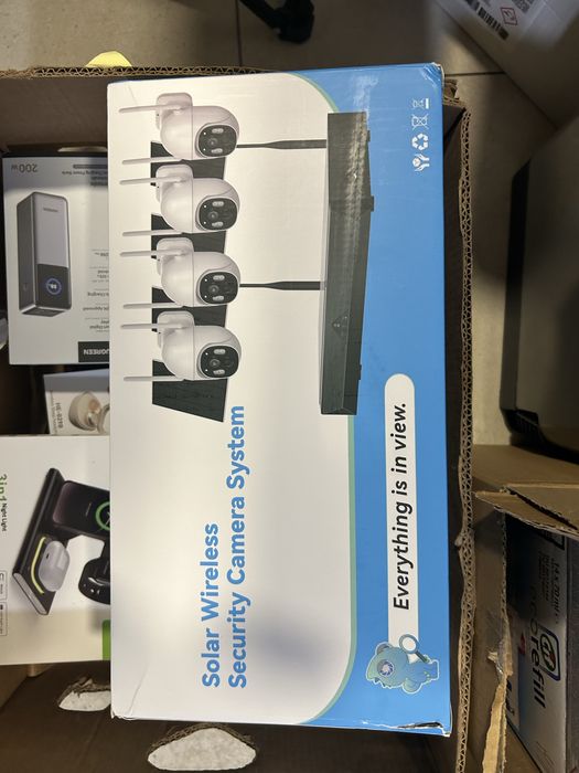 Камери з сонячними станціями