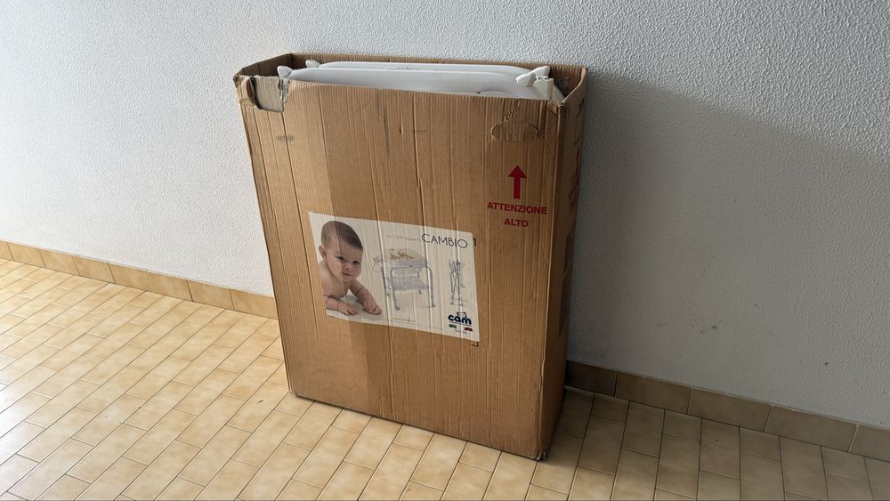 Carrinho apoio bébé
