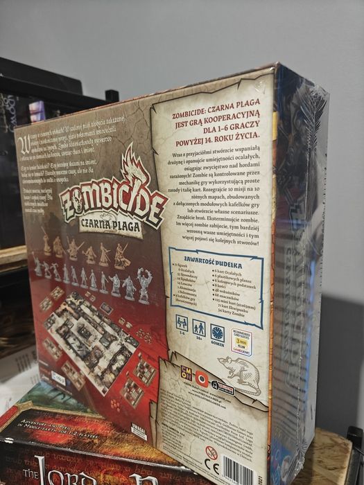 Zombicide Czarna Plaga PL NOWA w folii