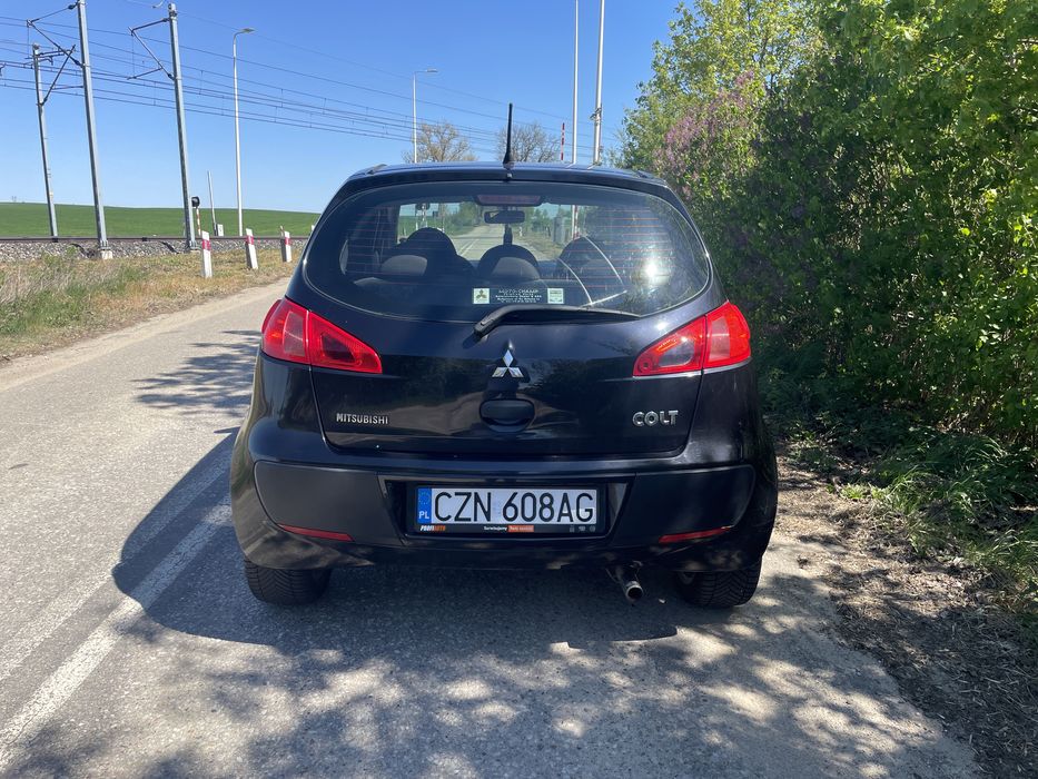 Mitsubischi Colt 2008r Benzyna + Gaz