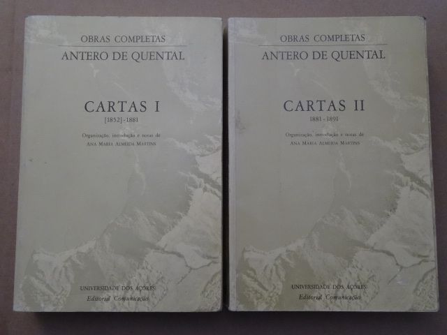 Cartas de Antero de Quental - 2 Volumes