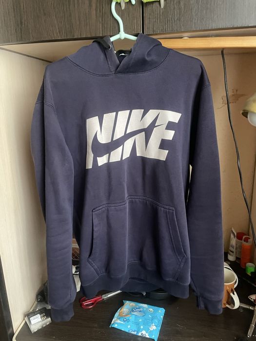 Синя найк кофта