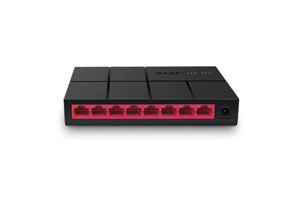 Switch Mercusys MS108G - 8 Portas Gigabit