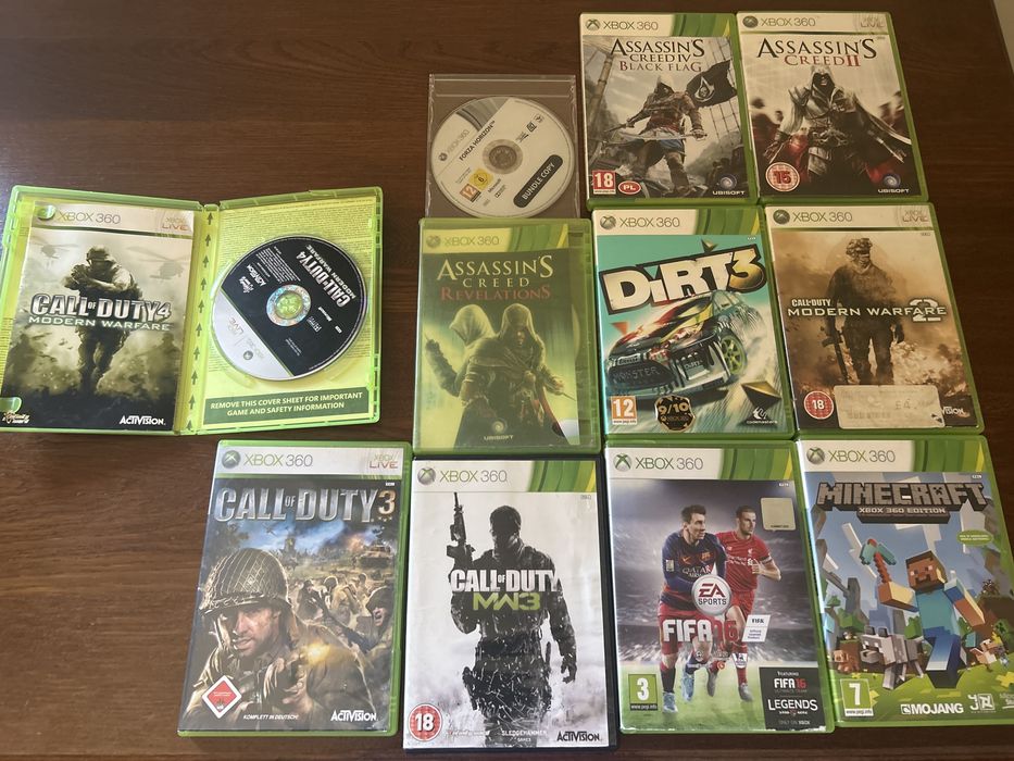Gry xbox 360 calosc lub osobno