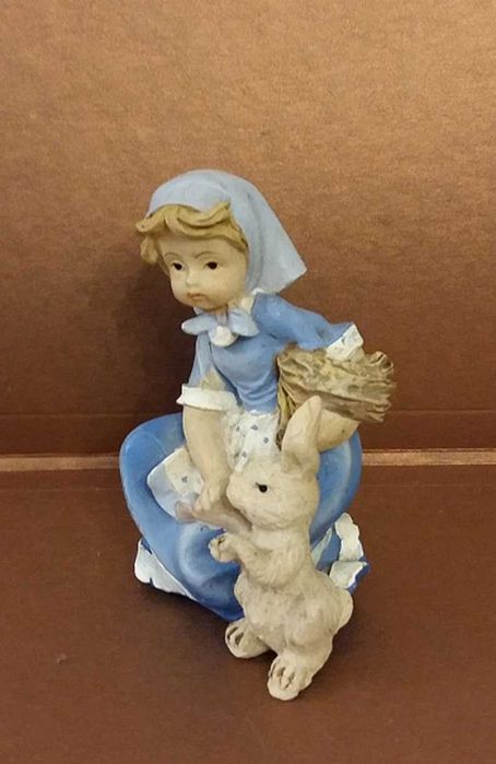 Antyk Figurka Figura Rzeźba Kopciuszek FARO Lucchesi Italy WYPRZEDAŻ !